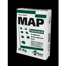 Mortier adhésif MAP® 25kg Formule+ - PLACO®